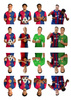 Zestaw Tortowy, Opłatek 20cm, Figurki, FC Barcelona