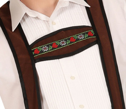 Kostium Strój Bawarczyk OKTOBERFEST Spodnie, L