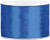 Tasiemka satynowa, królewski niebieski, 50mm/25m