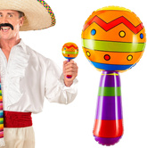 Dmuchany Marakas Grzechotka Instrument 20cm