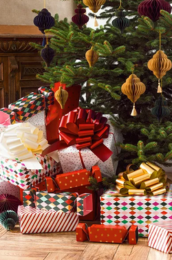 Kokarda Dekoracyjna Ściągana JASNA ZŁOTA 40 cm