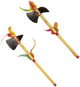 Topór Indiański TOMAHAWK Broń Indianina 37cm 2szt.