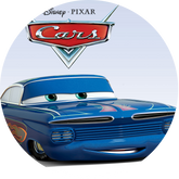 Opłatek tortowy 14 cm, Cars 1 szt.