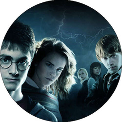 Opłatek tortowy 29 cm, Harry Potter 1 szt.