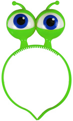 Świecąca Opaska na Głowę Zielone OCZY KOSMITY