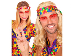 Okulary Serca Cieniowane Różowe Walentynki