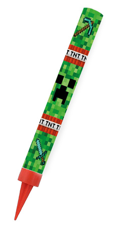 Fontanna Tortowa PIXELE Piksele Gra, 18cm, 1szt.