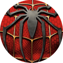 Opłatek tortowy 29 cm, Spiderman 1 szt.