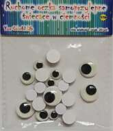 Ruchome oczka swiecace w ciemnosci, mix rozm.20sz