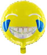 Balon foliowy Emotikon - Uśmiech, 45cm