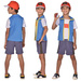 Kostium Strój Ash Ketchum POKEMON 8-10 lat