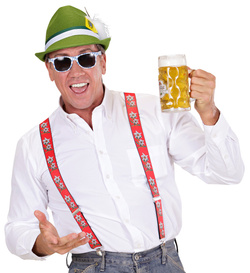KAPELUSZ Filcowy Bawarski ZIELONY OKTOBERFEST 