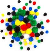 Pompony akrylowe mix, 78 szt.