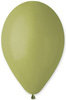 Balony G110 pastel 12"- zielone oliwkowe 98/ 25szt