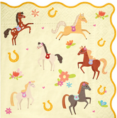 Serwetki Papierowe KONIKI Konie 33x33cm 10szt.