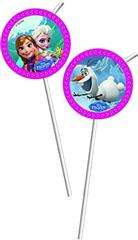 Słomki Frozen - Kraina Lodu, 6 szt.