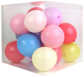 Pudełko na Balony Przezroczyste 30x30x30cm