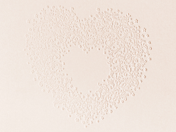 Pamiątkowa KSIĘGA GOŚCI Różowa Serce, 22 kartki