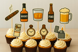 Toppery Pikery GENTLEMAN Whisky Cygaro, 10szt.