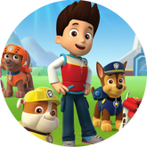 Opłatek tortowy 20 cm, Psi Patrol 1 szt.