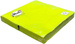 Serwetki 3-warstwowe 20 szt, Zielone (Lime Green)