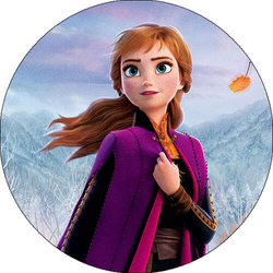 Opłatek tortowy 14 cm Frozen II 1 szt.