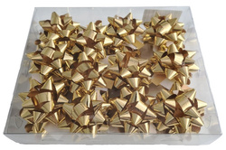 Rozety przyklejane 5 cm, złote 24 szt. 1 op.