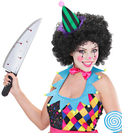 Tasak Nóż z Krwią Mordercy Zabójcy Hallowee 48,5cm