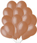 Balony G90 pastel 10" - kawowe 76/ 25 szt.