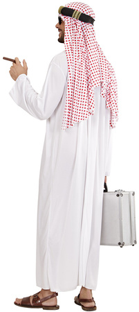 Kostium Strój SZEJK Książę Arabski Bogacz XXL