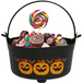 WIADERKO Plastikowe DYNIE na CUKIERKI Halloween