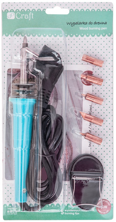 Wypalarka do Drewna + 5 Wkładów Nasadek