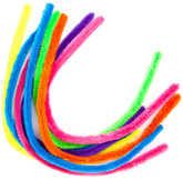 Druciki Kreatywne Kolorowe Neonowe Mix 50cm 8szt.