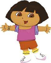 Balon foliowy 25x32” Dora The Explorer, 1 szt.
