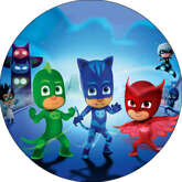 Opłatek tortowy 29 cm, Pidżamersi 1 szt.