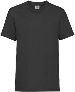 Koszulka CZARNA T-Shirt Bawełniany 7-8 lat, 128cm