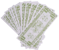 Banknoty Falsyfikaty Dolary, 75 szt. - 1 op.