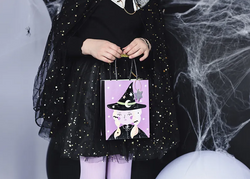 Czarna SPÓDNICZKA Złote Gwiazdki Andrzejki 3-7 lat