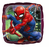 Balon foliowy 18" SQR "Spiderman Animated", 1szt.