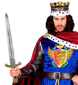 MIECZ RYCERSKI Średniowieczny Broń Wojownik 61cm