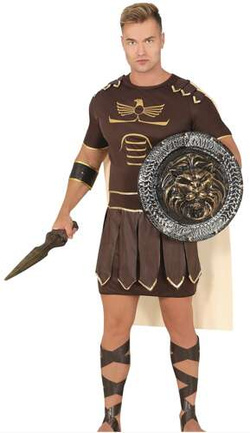 Kostium Strój GLADIATOR Wojownik Legionista, L