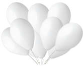 Balony G120 pastel 13" - białe 01/ 10 szt