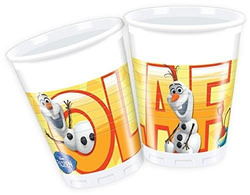 Kubeczki Olaf Summer - Frozen 200 ml, 8 szt.