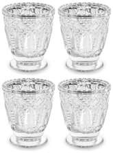 Świecznik, srebrny, 8cm, 4szt.