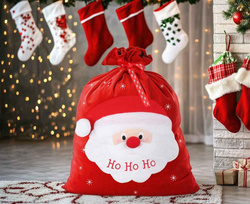 Worek na Prezenty Mikołaja Ho Ho H0 50x75cm