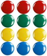 Magnesy Kolorowe Okrągłe Dekoracyjne 2cm 12szt