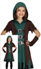 Strój Kostium Łucznik Robin ŁUCZNICZKA 10-12 lat