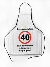 Fartuch - Przekroczyłam 30 i nie zamierzam  1 szt.