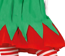 Strój Kostium Pani ELF  Pomocnik Mikołaja, M