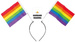 Opaska na Głowę Tęczowe Kolorowe Flagi LGBT
